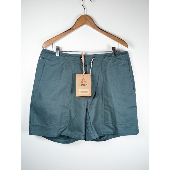 LIVSN Other - LIVSN Men's Holler Shorts Size XXL 36" Waist Flex Canvas Outdoor Hiking NEW
